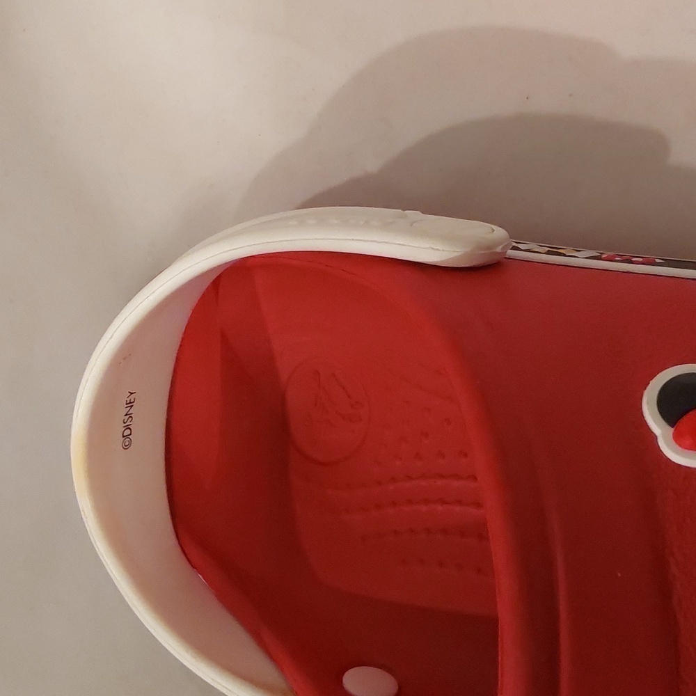 DISNEY MINNIE MOUSE CROCKS SIZE 8 - Picture 8 of 9